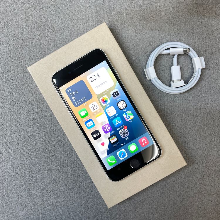 iPhone SE2 64Gb �ۥ磻�� ������ SIM�ե꡼ ����̵�� 53539