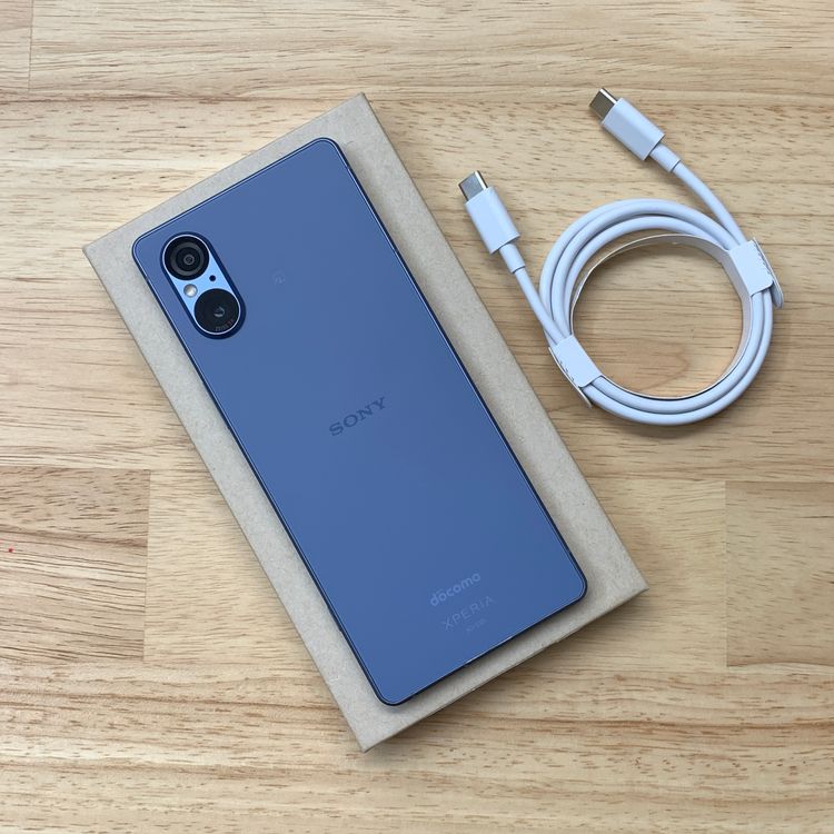 Xperia 5 V SO-53D 128GB �֥롼 �ɥ����� SIM�ե꡼ ����̵��