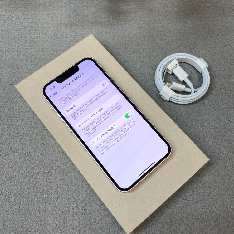 �Хåƥ꡼ 100% iPhone 13MiNi 128GB �ԥ� ������ SIM�ե꡼����̵��