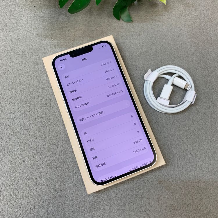 �Хåƥ꡼100% iPhone 13 256Gb �������饤�� ������SIM�ե꡼����̵��