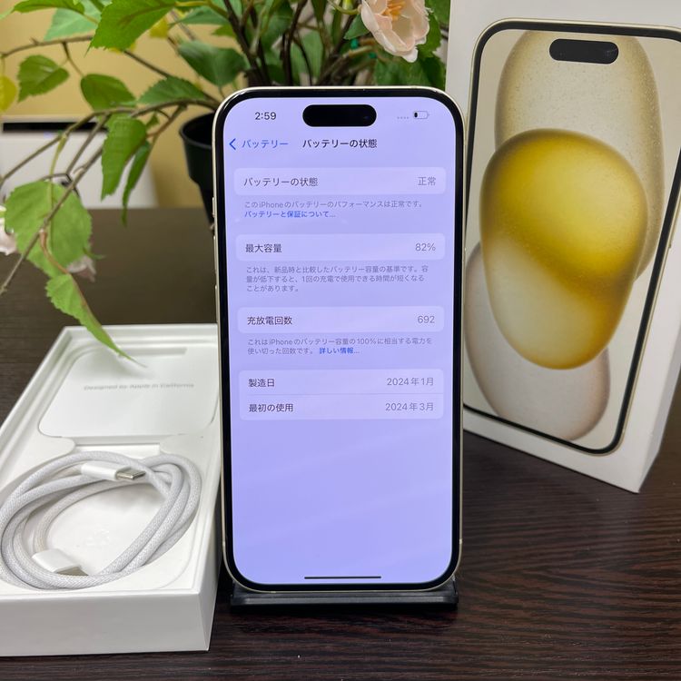 iPhone 15 256GB  SIMե꡼ ̵