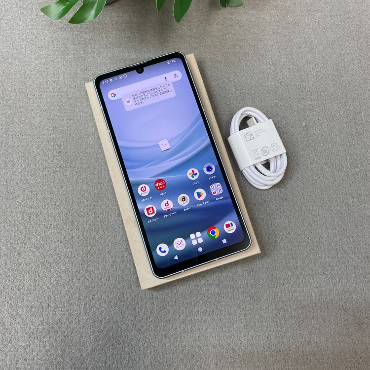 AQUOS sense7 128GB �֥롼 ������ SIM�ե꡼ ����̵��