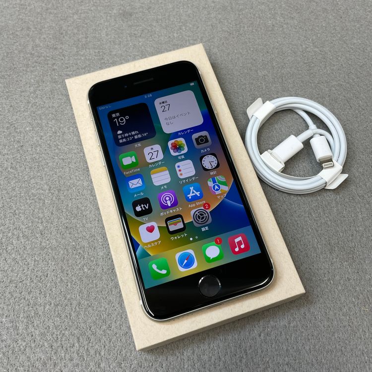 �Хåƥ꡼ 100% iPhone SE3 64GB �������饤�� ������ SIM�ե꡼ ����̵��
