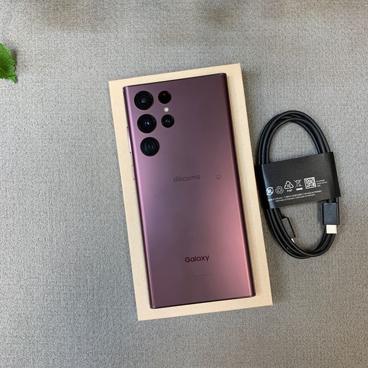 Galaxy S22 Ultra 256GB �С�����ǥ� ����SIM�ե꡼ ����̵��