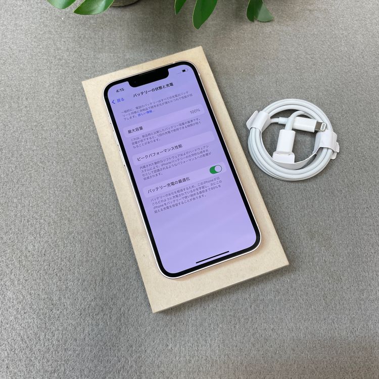 �Хåƥ꡼100% iPhone 13MiNi 128GB �ԥ� ������ SIM�ե꡼����̵��