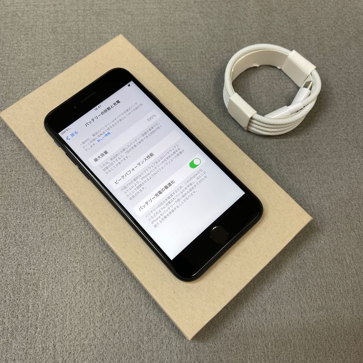 ���ʡ�̤���� iPhone SE�裳���� 128GB �ߥåɥʥ��� ������SIM�ե꡼����̵��