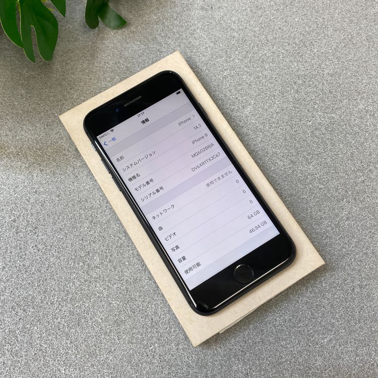 �Хåƥ꡼85�� iPhone 8 64GB �֥�å� ������ SIM�ե꡼����̵��