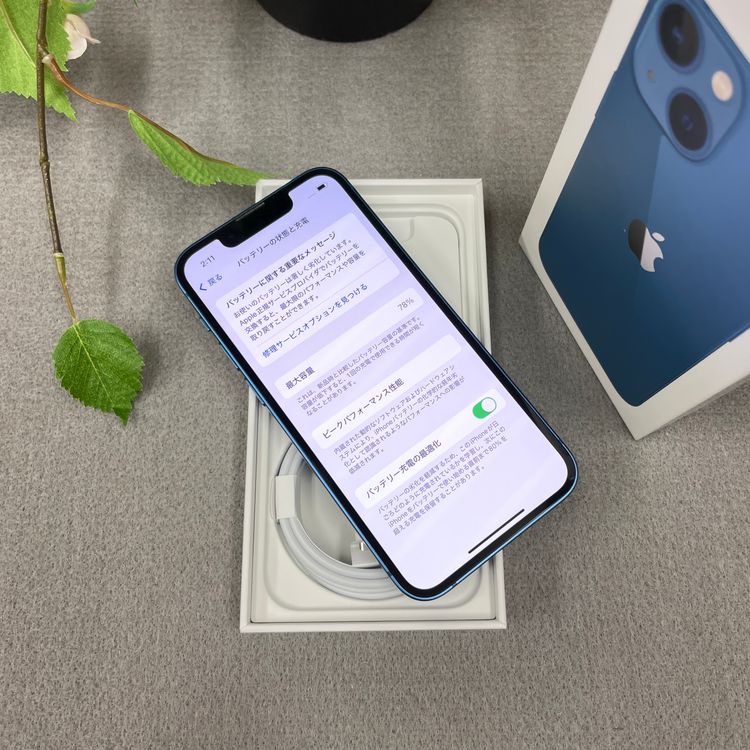 iPhone 13 mini 128GB �֥롼 SIM�ե꡼ ����̵��