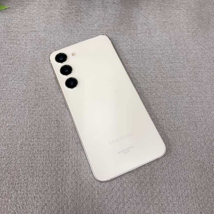 Galaxy S23 SCG19 256GB クリーム 国内版 SIMフリー 送料無料