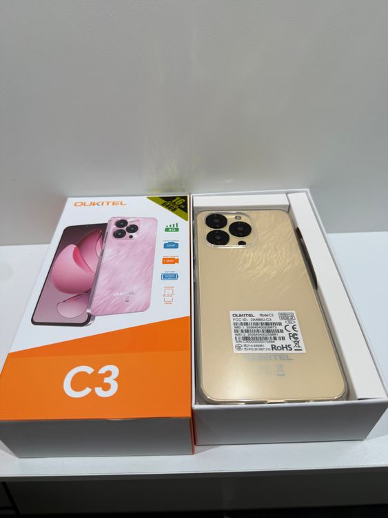 ����̤���� OUKITEL C3 Gold 64GB �������Х��� SIM�ե꡼