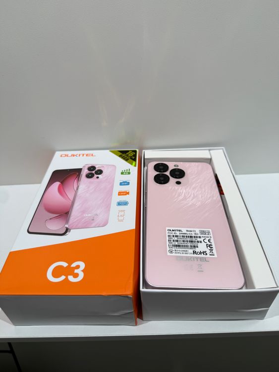����̤���� OUKITEL C3 Pink 64GB �������Х��� SIM�ե꡼