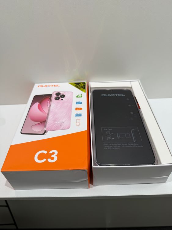 ����̤���� OUKITEL C3 Pink 64GB �������Х��� SIM�ե꡼