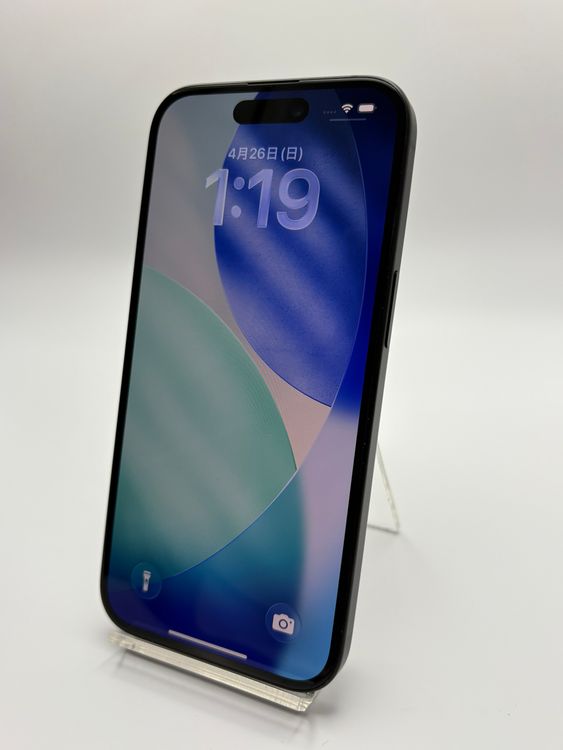 iPhone 15 SIM�ե꡼ Black 128GB �Хåƥ꡼87% ���A �������å��դ�