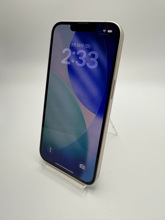 iPhone 14 Starlight 128GB �Хåƥ꡼83% �������å��դ�