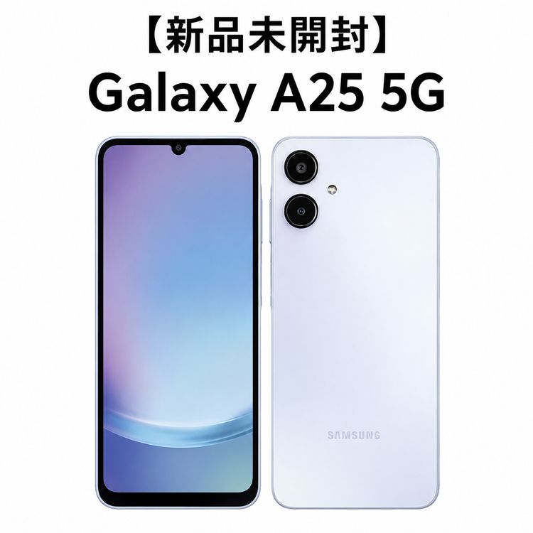 Galaxy A25 5G �饤�ȥ֥롼 4GB+64GB SCG33SFA ���ʡ�̤����