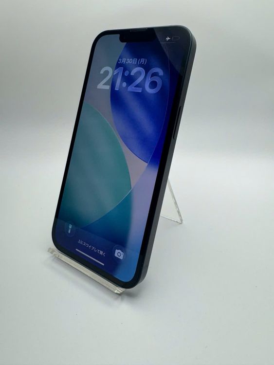 iPhone 13 SIM�ե꡼ Midnight 128GB �Хåƥ꡼100% ���A