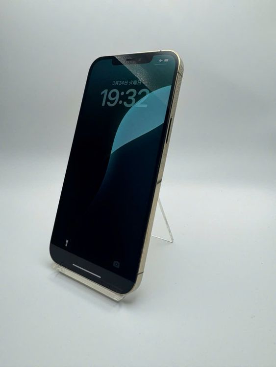 iPhone 12 Pro Max SIM�ե꡼ Gold 128GB �Хåƥ꡼85%