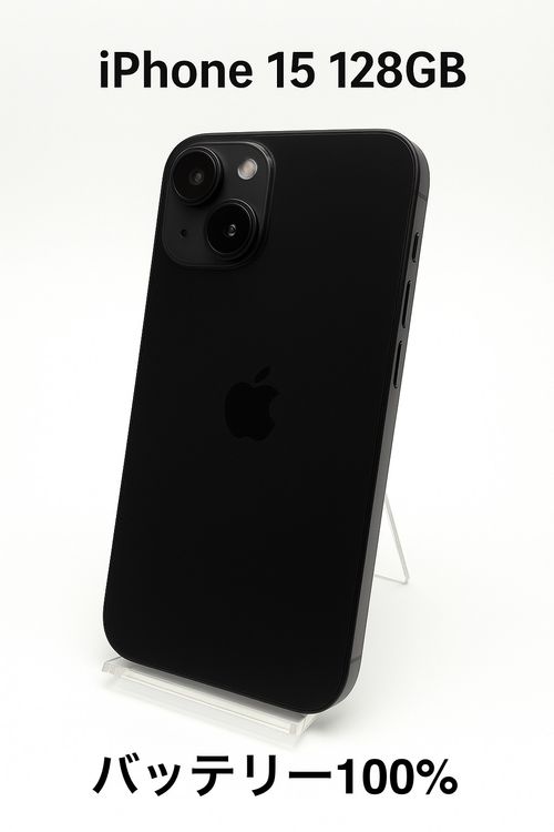 iPhone 15 Black 128GB SIMåѤ MTMH3J/A