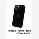 iPhone 13 mini Black 128GB SIMåѤ MLJC3J/A