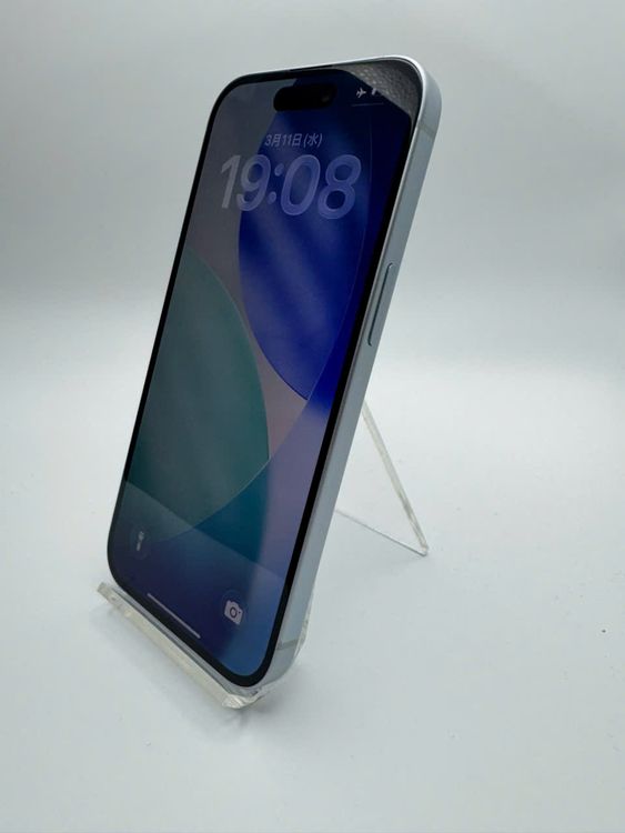 iPhone 15 DOCOMO SIM���å�����Ѥ� Blue 128GB �Хåƥ꡼86%