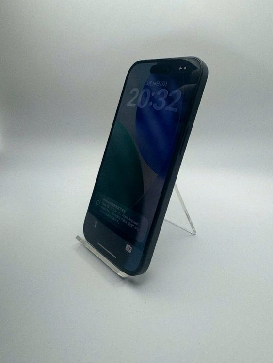 iPhone 15 AU SIM���å�����Ѥ� Black 128GB �Хåƥ꡼86%