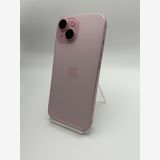iPhone 15 RAKUTEN SIM���å�����Ѥ� Pink 128GB �Хåƥ꡼87%