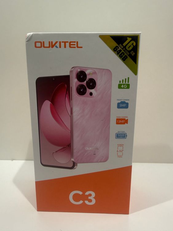 ���ʡ�̤���� OUKITEL C3 Blue �������Х��� SIM�ե꡼ 12GB+64GB