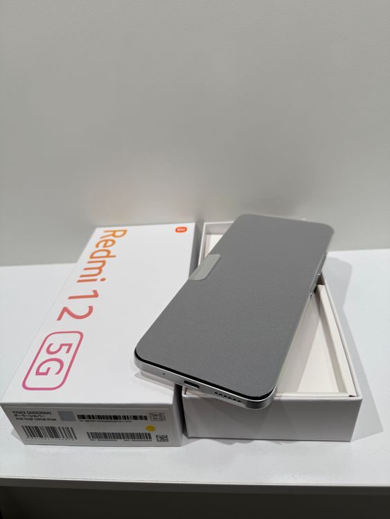 Redmi 12 5G Silver 128GB AU SIMե꡼ʡ̤
