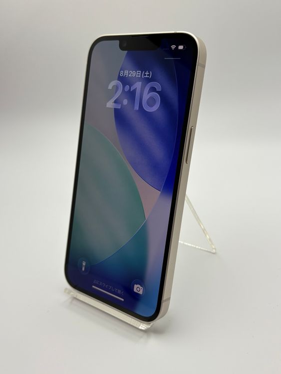 ��� iPhone14 SOFTBANK Starlight 128GB �Хåƥ꡼80% 6047