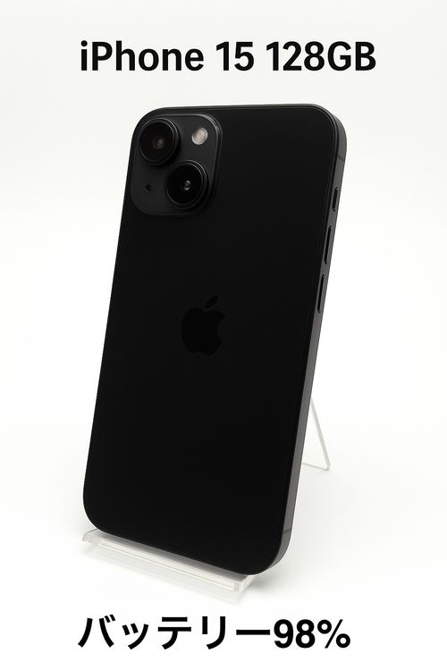 iPhone 15 Black 128GB SIMåѤ MTMH3J/A