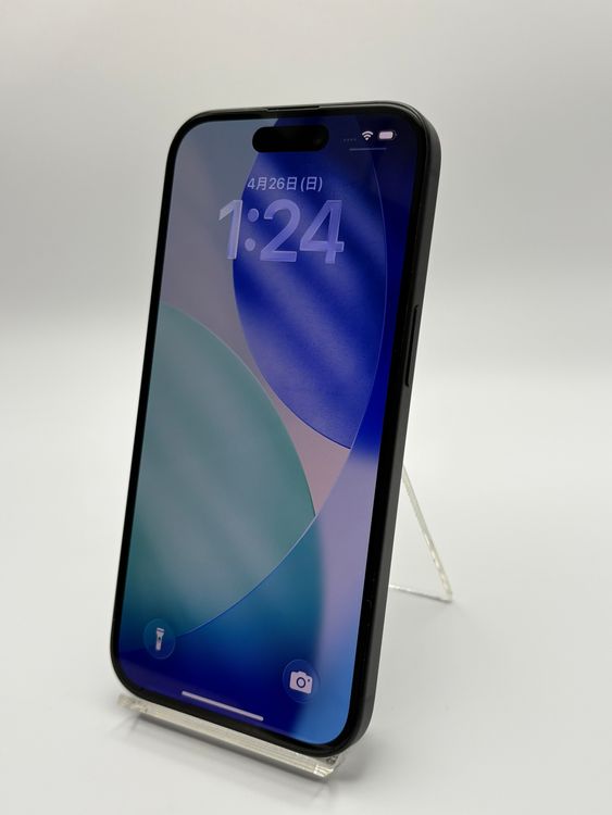 iPhone 15  Black 128GB �Хåƥ꡼85% ���B �������å��դ�