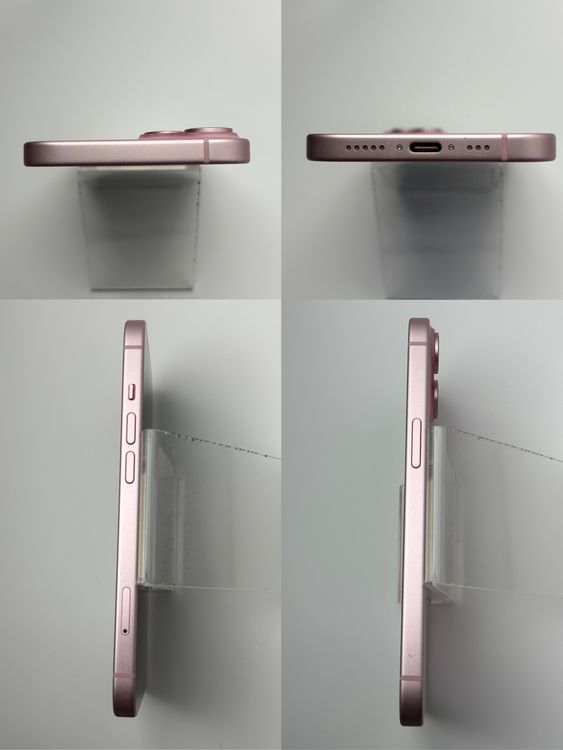 iPhone 15 RAKUTEN SIM���å�����Ѥ� Pink 128GB �Хåƥ꡼87%