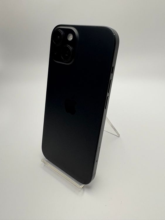 iPhone 15 AU SIM���å�����Ѥ� Black 128GB �Хåƥ꡼85%