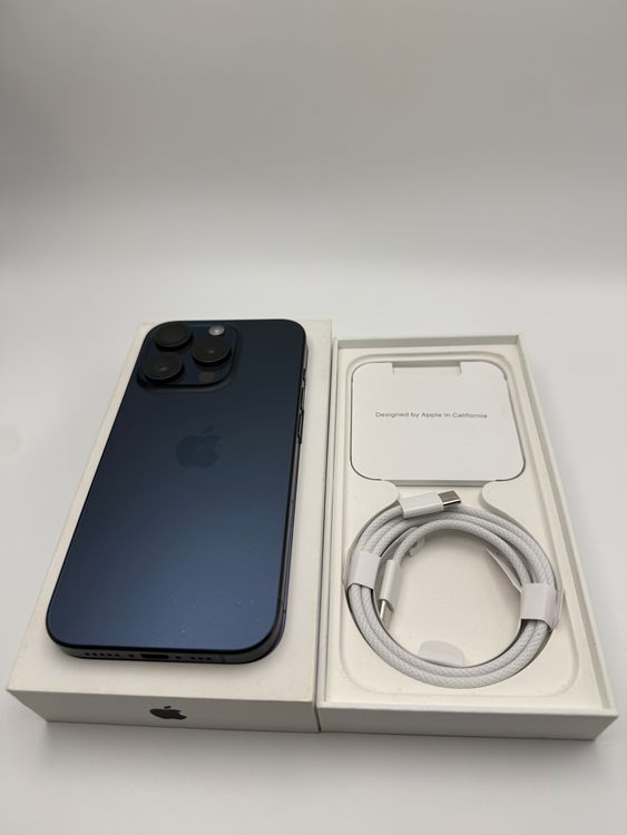��� iPhone15 Pro Blue Titanium 256GB �Хåƥ꡼84% 1702