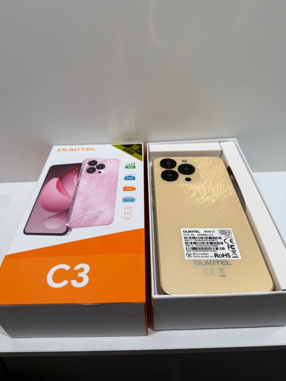 ����̤���� OUKITEL C3 Gold 64GB �������Х��� SIM�ե꡼