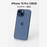 iPhone 15 Pro Blue Titanium 128GB SIMե꡼ MTUA3J/A