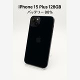iPhone 15 Plus Black 128GB SIMե꡼ Хåƥ꡼ 88%