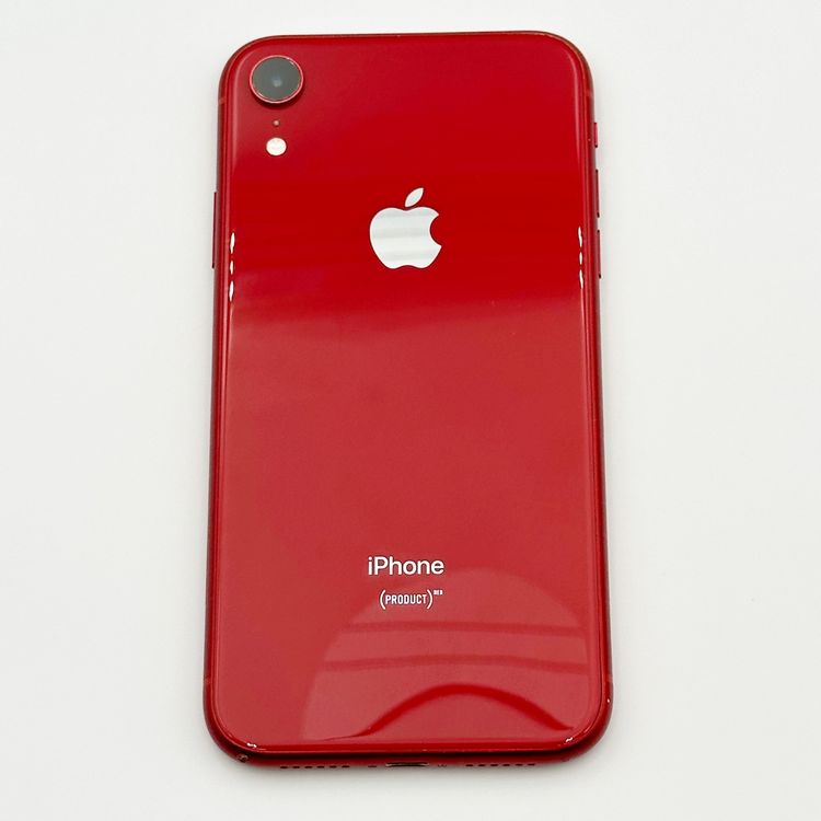 �ڥХåƥ꡼77���iPhone XR	64GB��Red��SoftBank