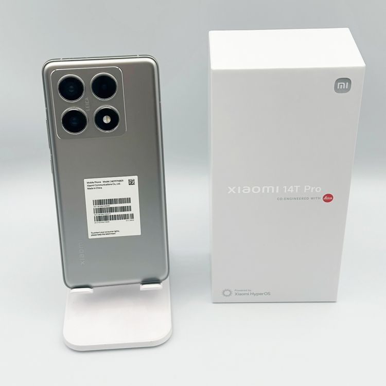 �ڥХåƥ꡼100���SIM�ե꡼ Xiaomi 14T Pro 256GB �����󥰥졼��