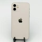 �ڥХåƥ꡼74���iPhone 12 64GB �ۥ磻�ȡ�au
