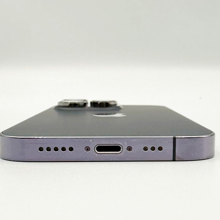 �ڥХåƥ꡼74���iPhone 14 Pro�ڥ���ꥫ�ǡۡ�256GB��Deep Purple