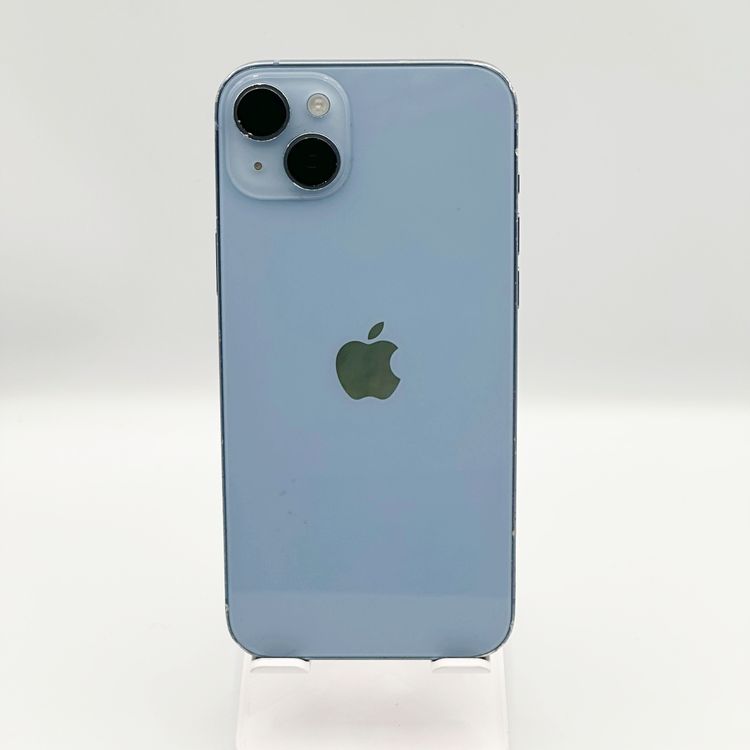 �ڥХåƥ꡼76���iPhone 14 Plus 256GB �֥롼��docomo SIM�ե꡼