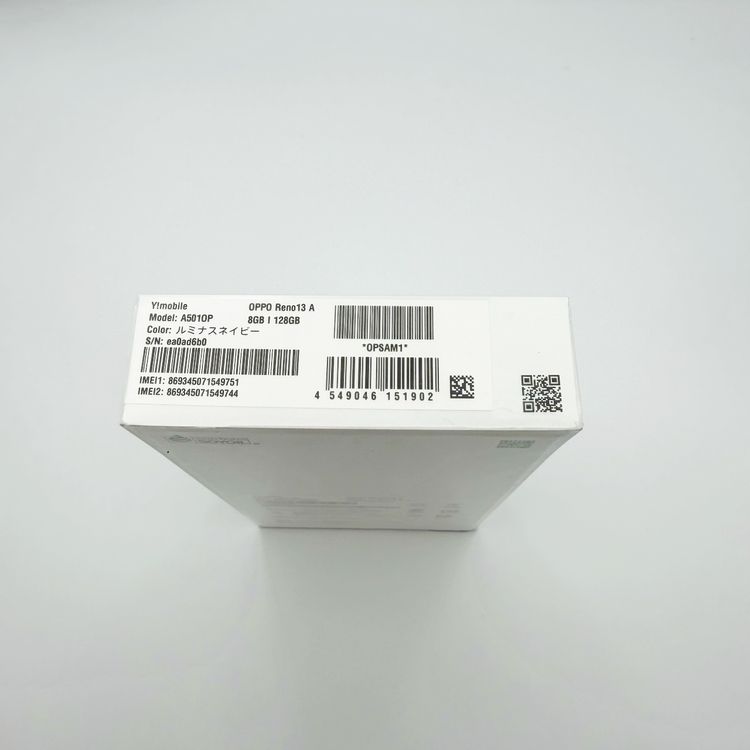 �ڿ���̤�����ۡ�OPPO Reno13 A ��128GB����ߥʥ��ͥ��ӡ����֥����ݾڤ���