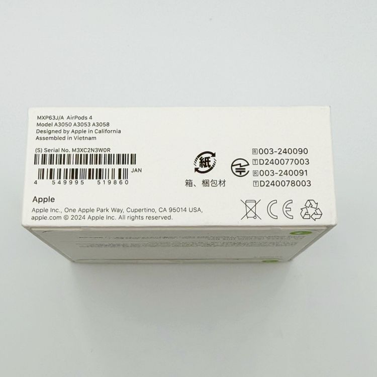 �ڿ���̤������AirPods 4 MXP63J/A