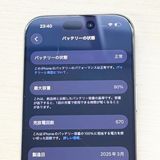 �ڥХåƥ꡼90���iPhone 16 Pro 128GB �֥����ݾڤ���