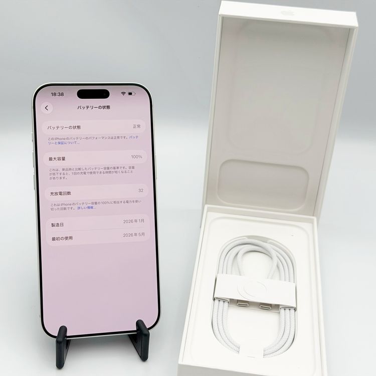 �ڥХåƥ꡼100���iPhone��17ProMax��512GB������С����֥��ढ��