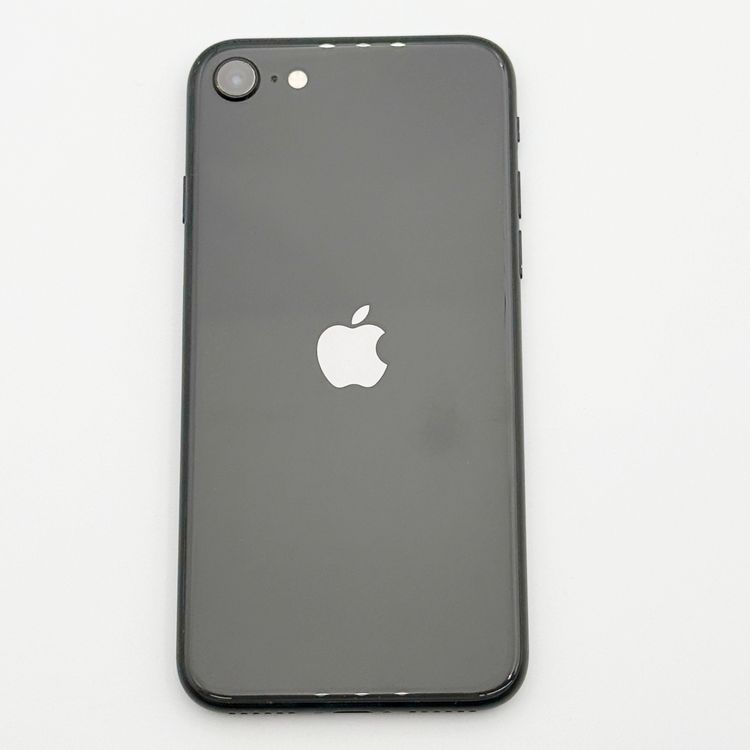 �ڥХåƥ꡼80���iPhone SE (��2����)��64GB	Black��SoftBank