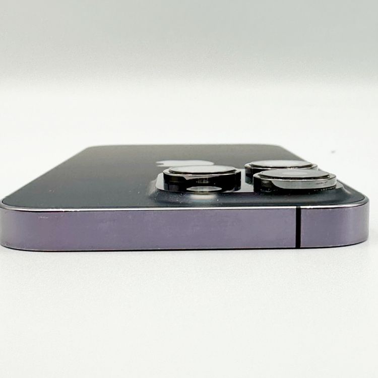 �ڥХåƥ꡼74���iPhone 14 Pro�ڥ���ꥫ�ǡۡ�256GB��Deep Purple