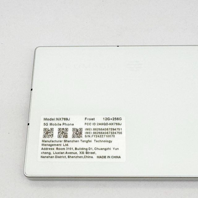 Xiaomi REDMAGIC 9S Pro	256GB �ۥ磻��