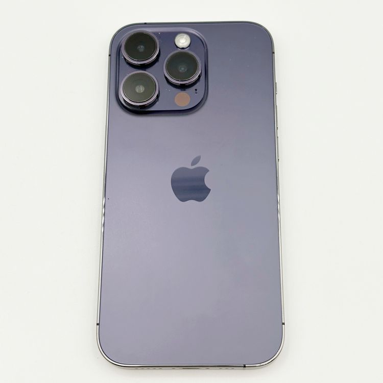 �ڥХåƥ꡼74���iPhone 14 Pro�ڥ���ꥫ�ǡۡ�256GB��Deep Purple